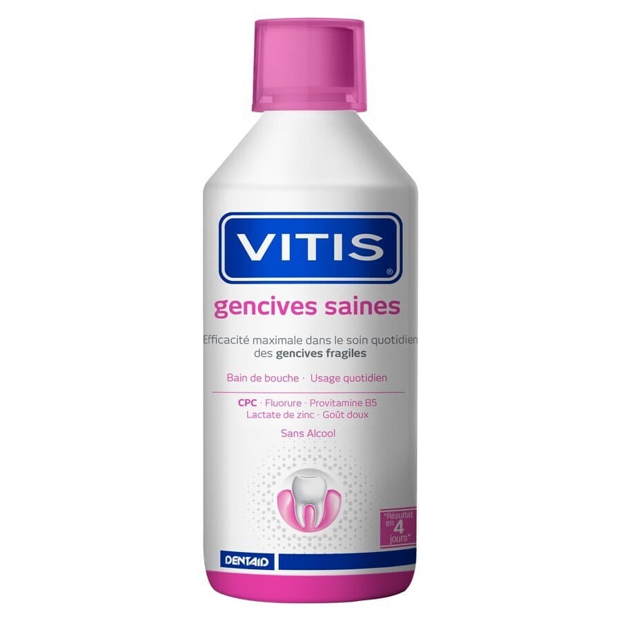 Vitis Gencives Saines Bain Bouche 500ml