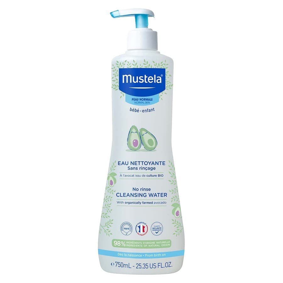 Mustela Eau Nettoyante Sans Rincage 750ml
