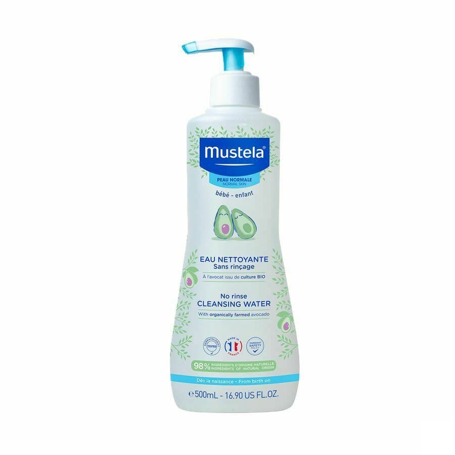 Mustela Eau Nettoyante S/rincage 500ml