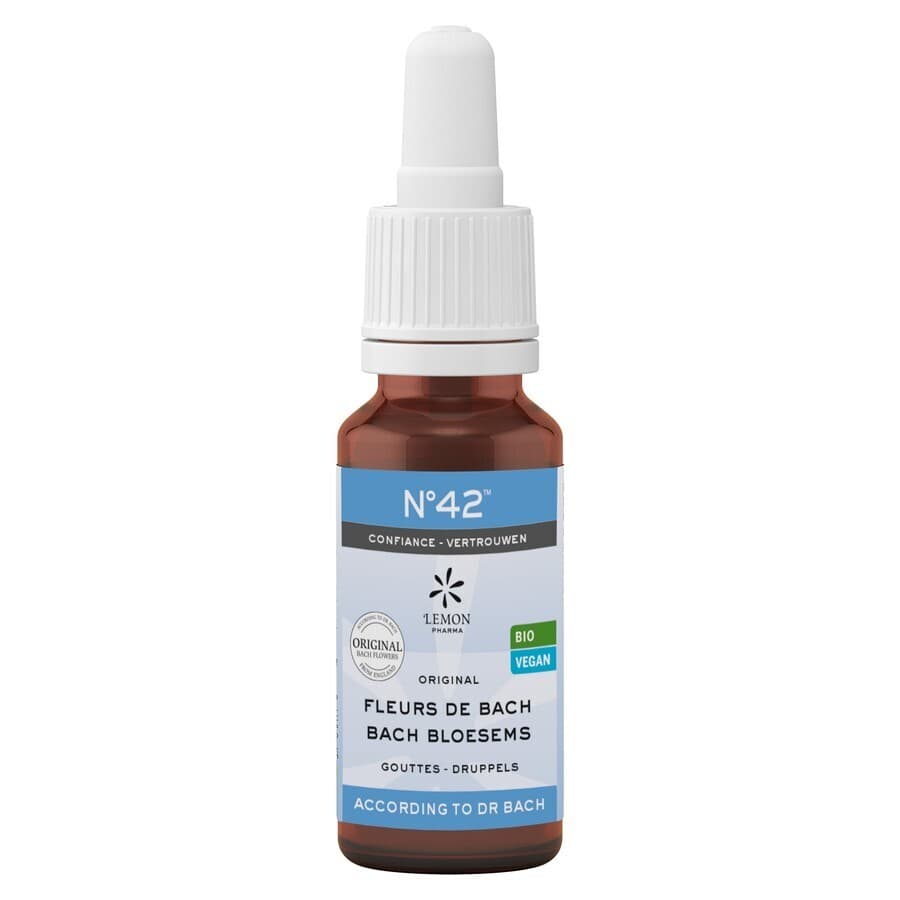 Fleurs De Bach Bio N°42 Gouttes Confiance 20ml