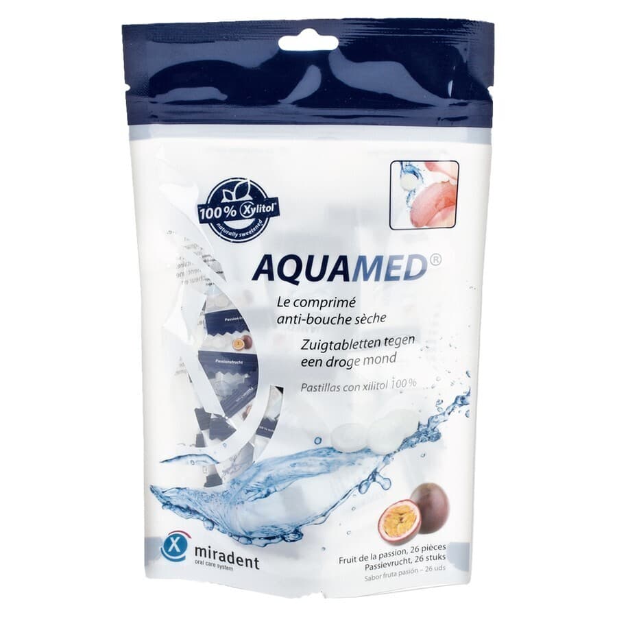 Miradent Aquamed Droge Mond Zuigtabletten 60g