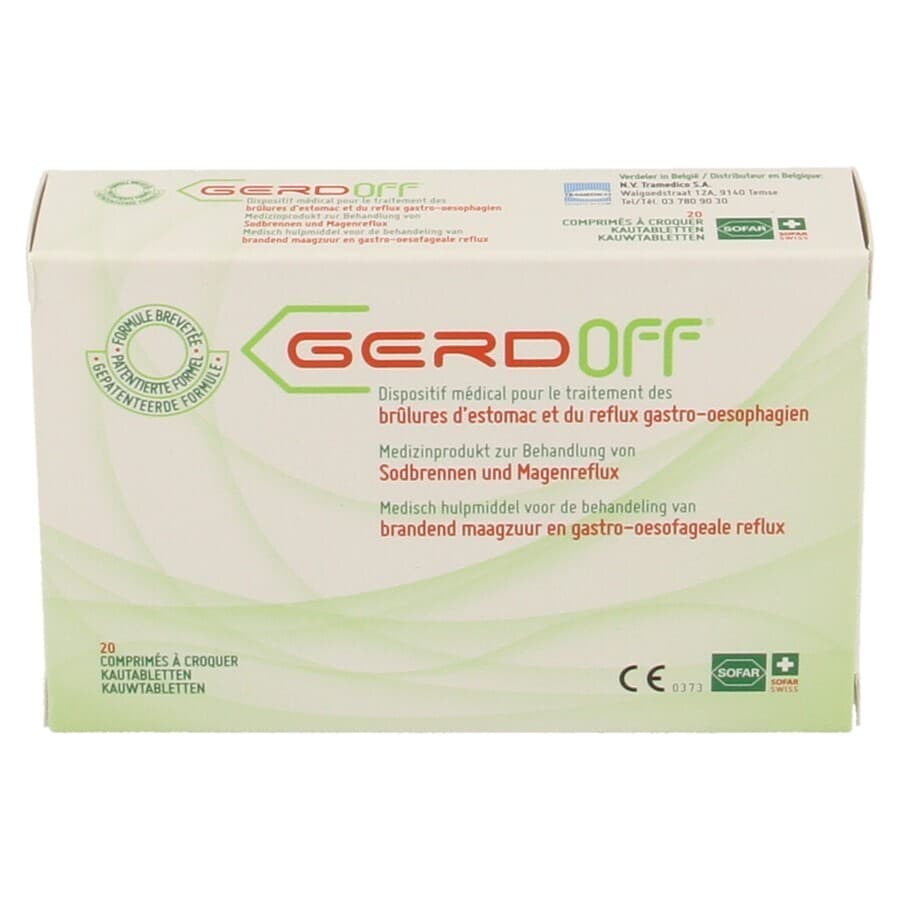 Gerdoff Comp A Croquer 20x1100mg