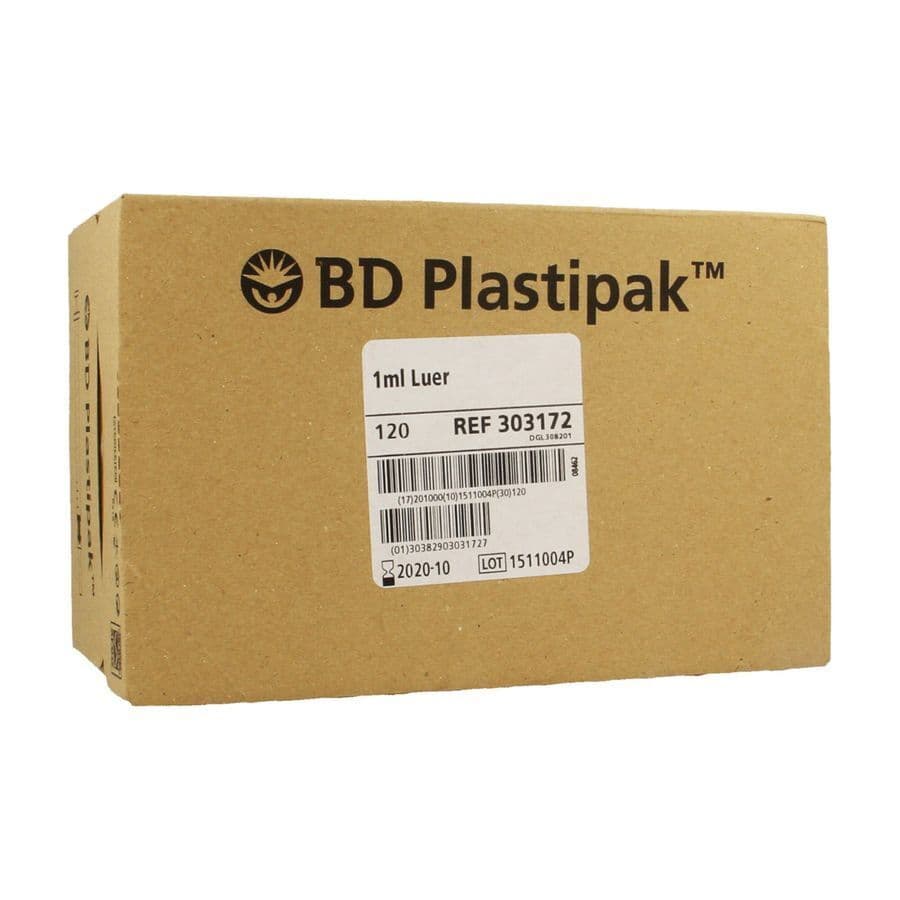Bd Plastipak Seringue Luer Tuberc. 1ml 120 303172