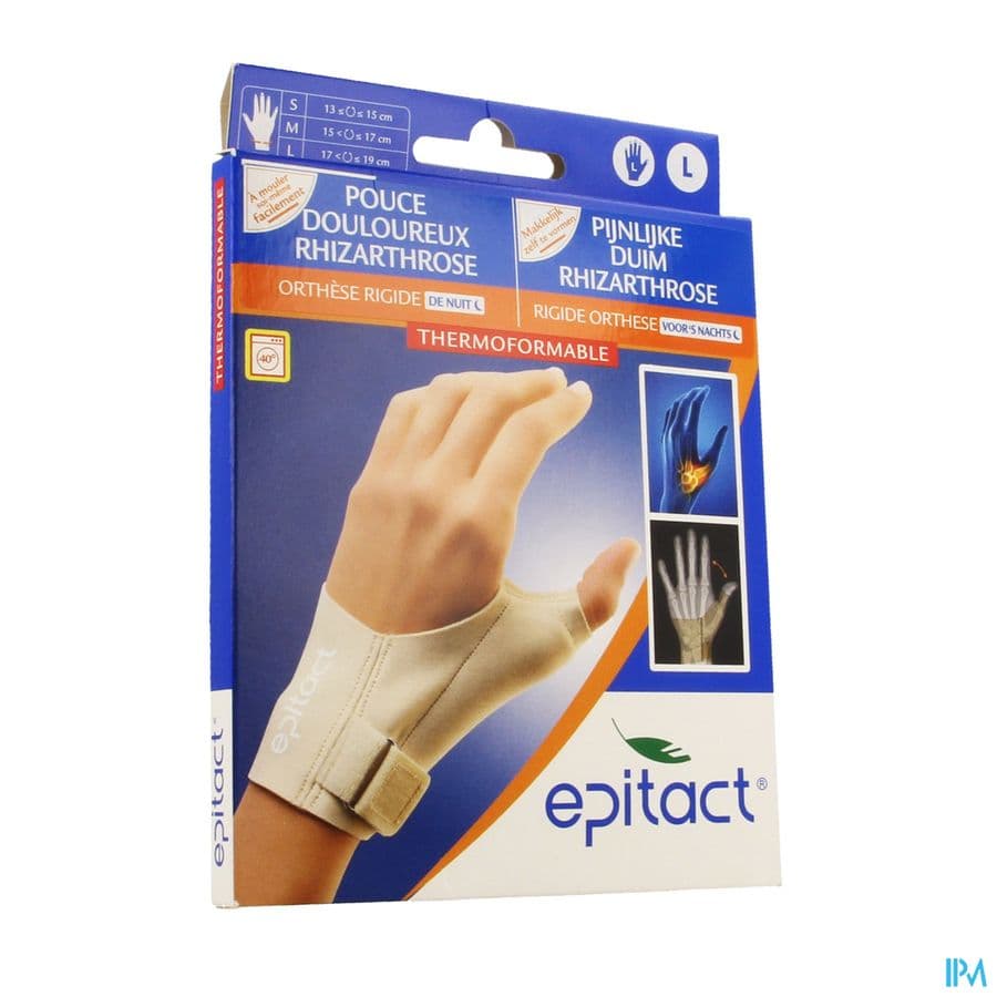 Epitact Orthese Duim Nacht Links L