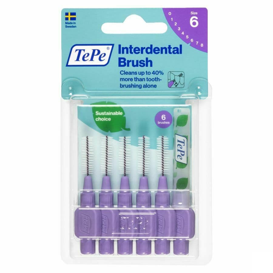 Tepe Interdental Brush 1,1mm Mauve 6