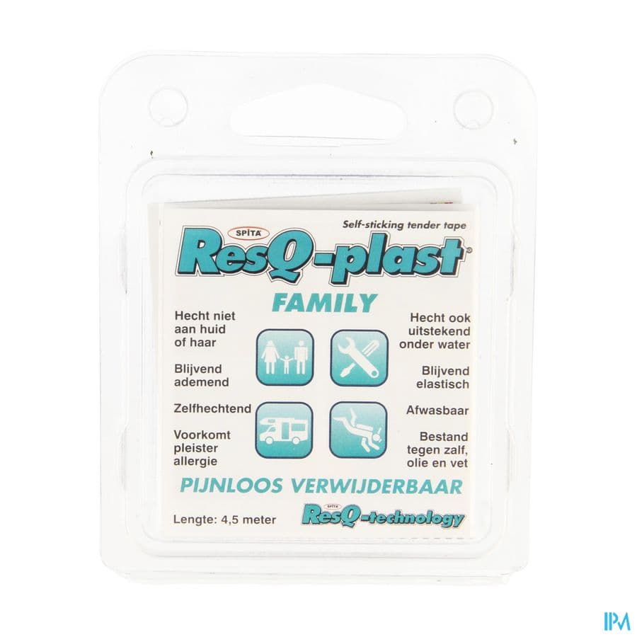 Resq-plast Family 4,5mx25mm Blauw 1