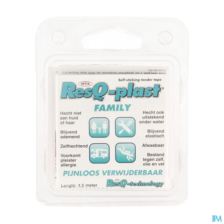 Resq-plast Family 4,5mx25mm Roze 1