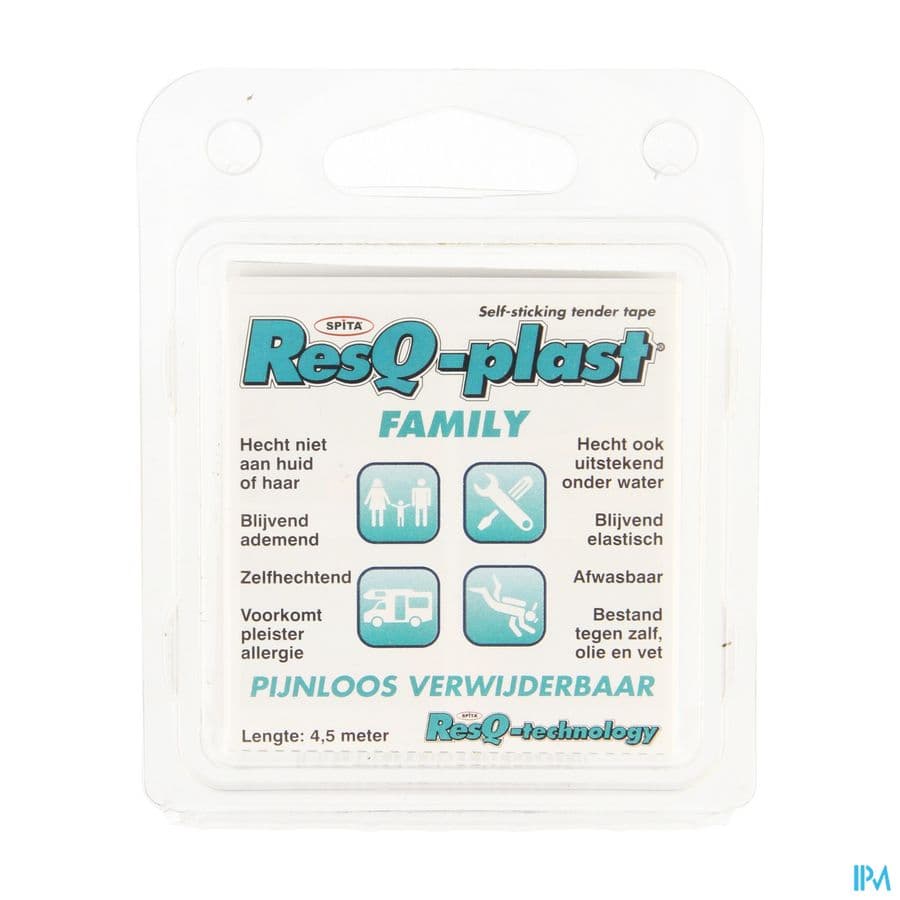 Resq-plast Family 4,5mx25mm Geel 1
