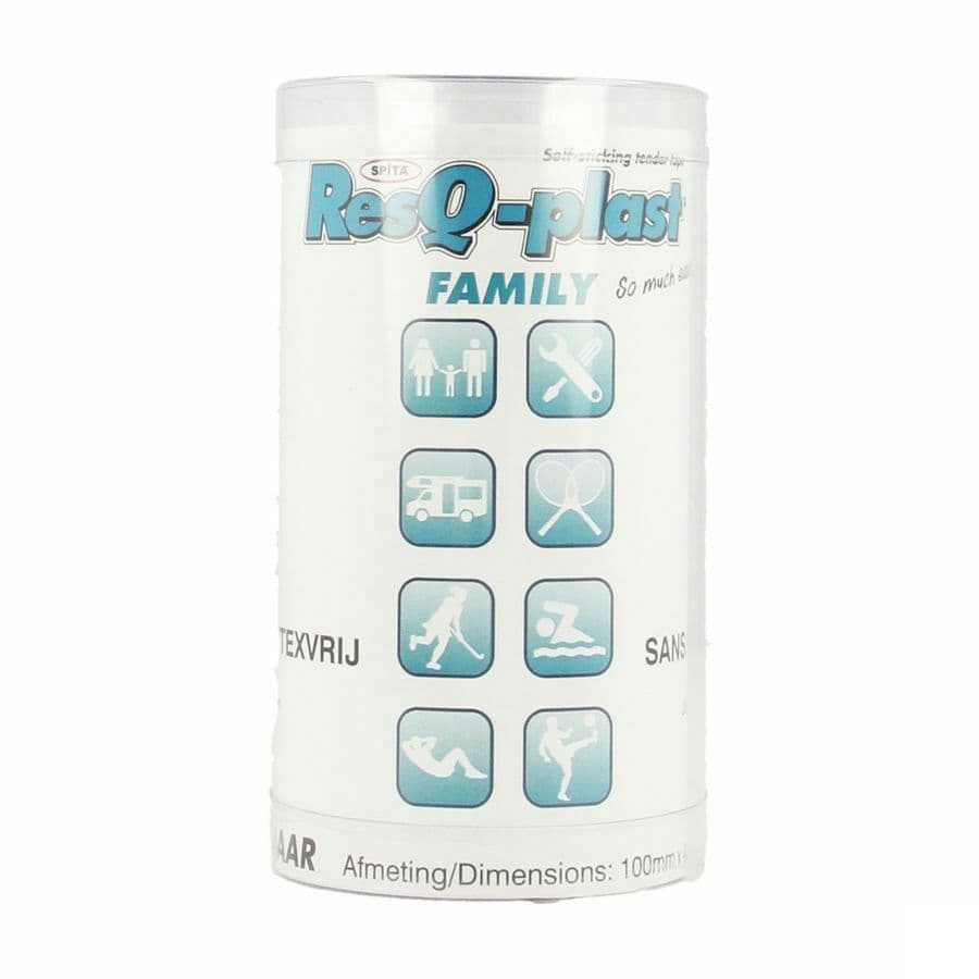 Resq-plast Family 4,5mx100mm Blauw 1