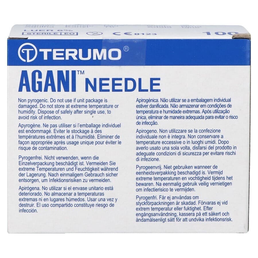 Terumo Aiguille Agani 24g 1 Rb Mauve 100
