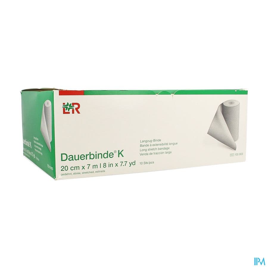 Dauerbinde K 20cm X 7m 1 105901