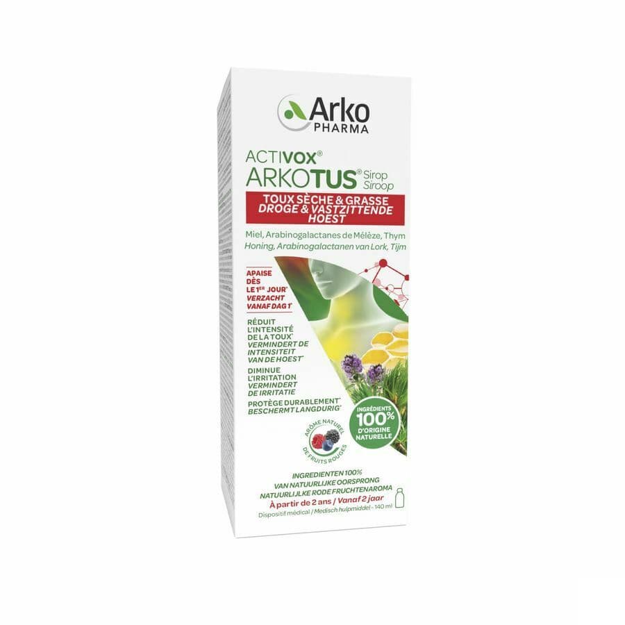 Arkotus Sirop Toux Seche Productive 140ml