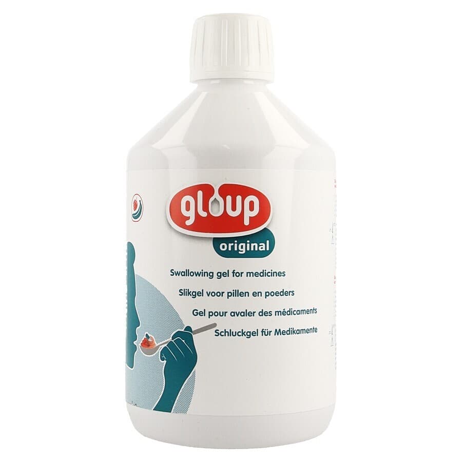 Gloup Original Aardbei Banaan Slikgel 500ml