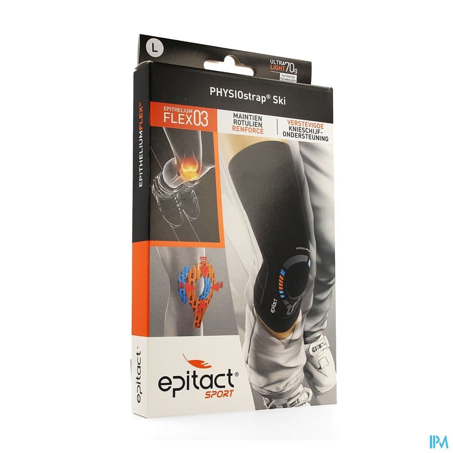 Epitact Kniebescherming Physiostrap Ski L