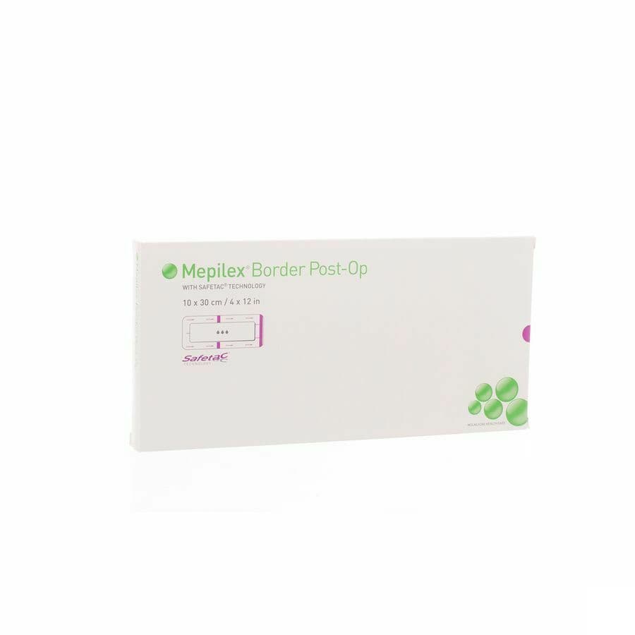 Mepilex Border Post-op Verb 10x20cm 5 496405