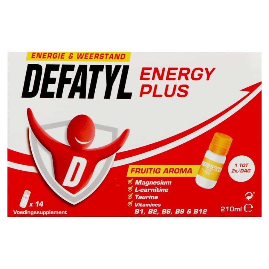 Defatyl Energy Plus 14 Flesjes