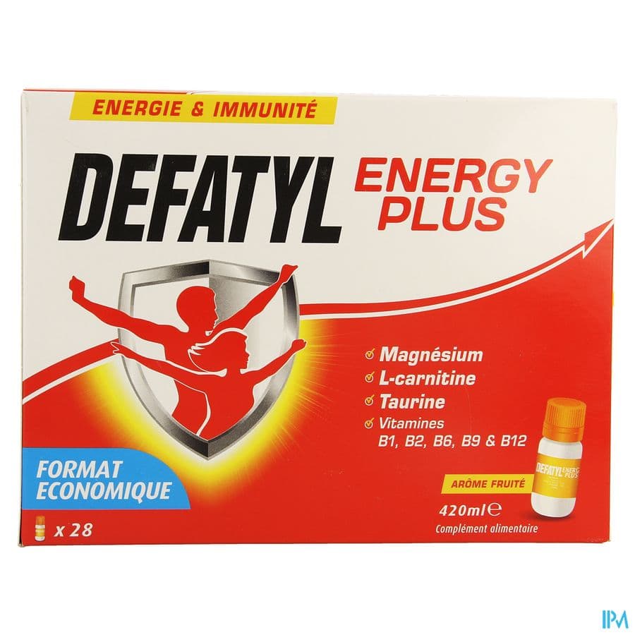 Defatyl Energy Plus 28 Ampoules