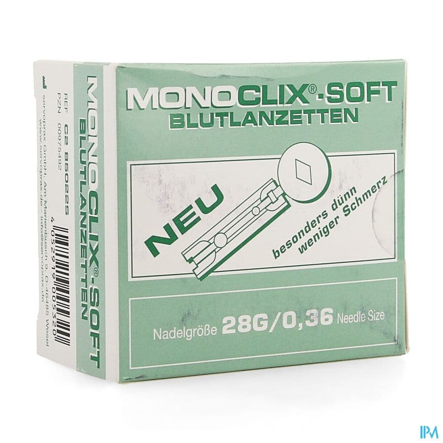 Moniclix Soft Lancet 28g 1