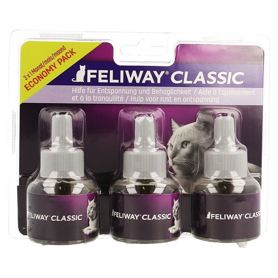 Feliway Classic 3-pack Navulllingen 3x48ml