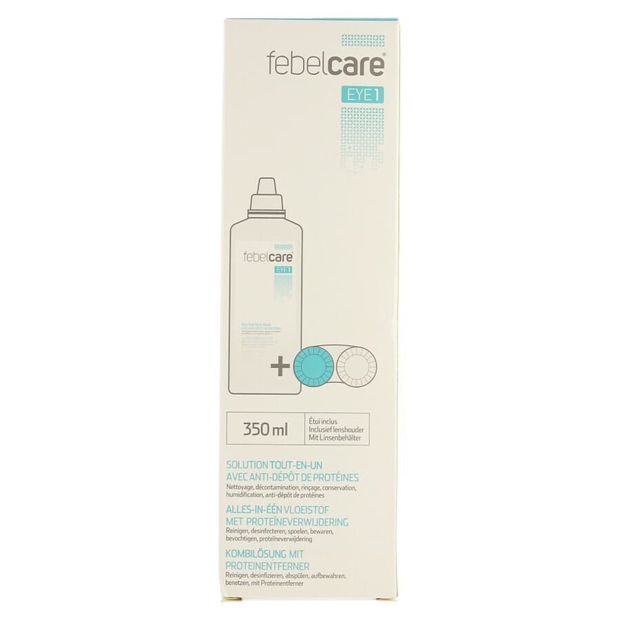 Febelcare Eye 1 Vloeist.contactlens All In 1 350ml