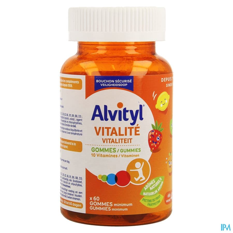 Alvityl Vitalité 60 Gommes