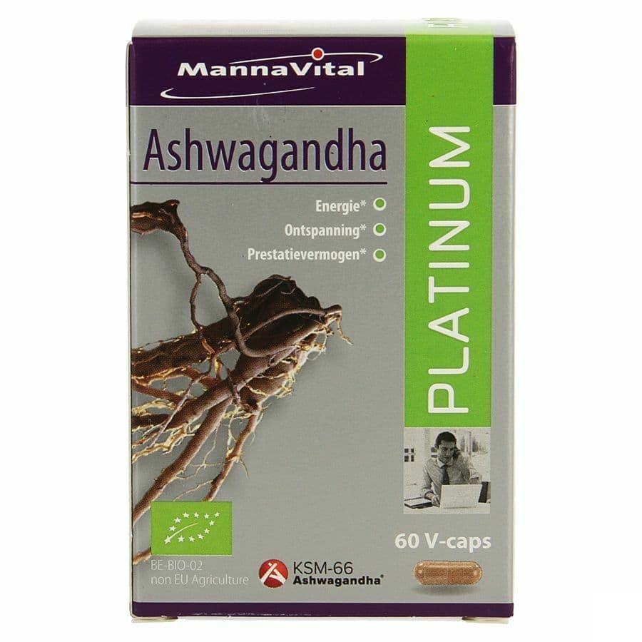 MannaVital Ashwagandha Platinum Vegacaps 60st