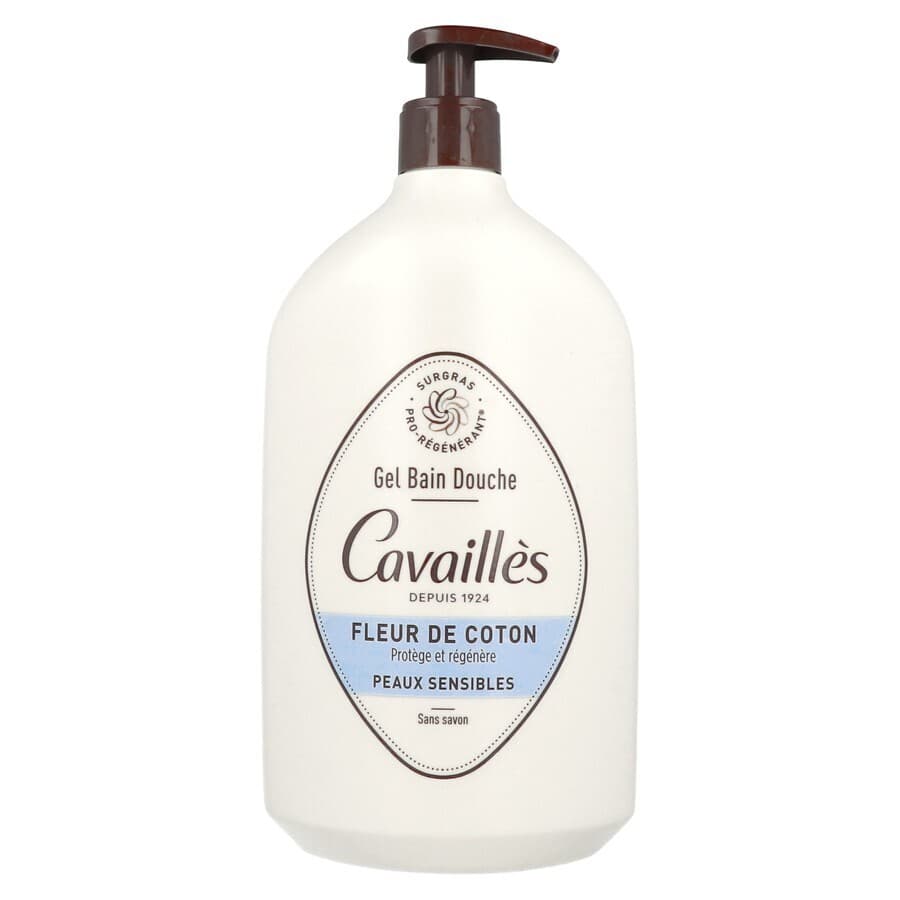 Roge Cavailles Gel Bad Douche Overvet Katoenbl. 1l