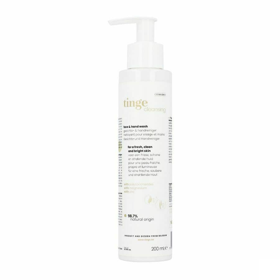 Tinge Nettoyant Visage-mains 200ml