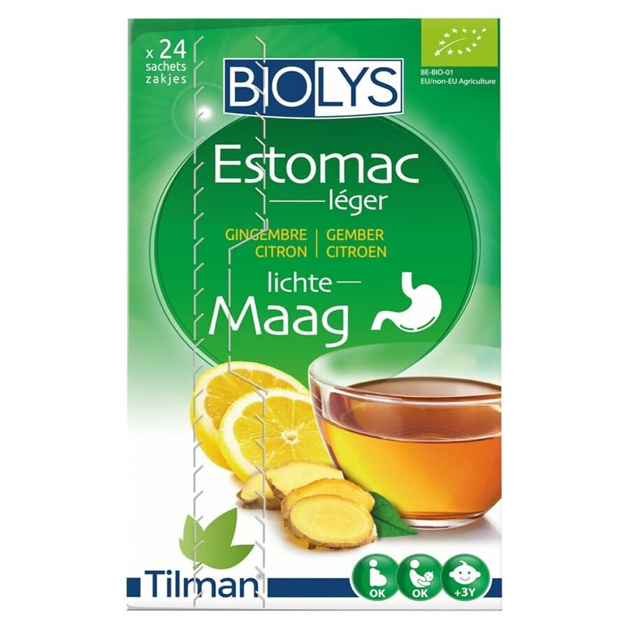 Biolys Gingembre Citron Sachets 24