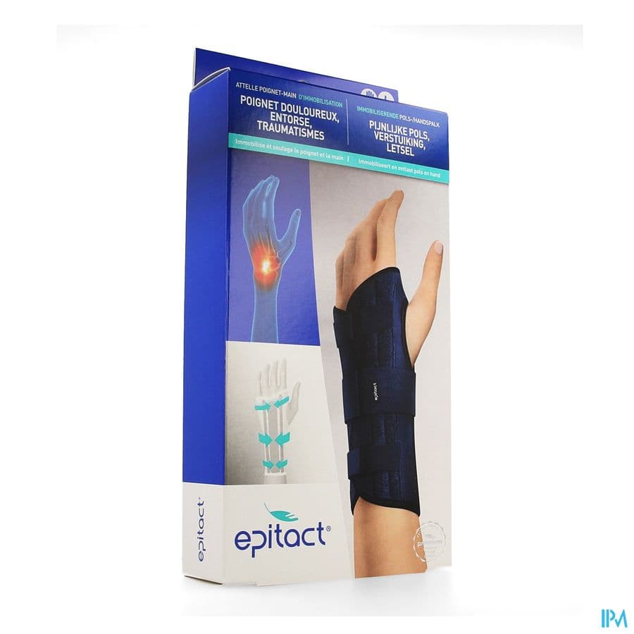 Epitact Attelle Poignet Main Immobilis. Droit L