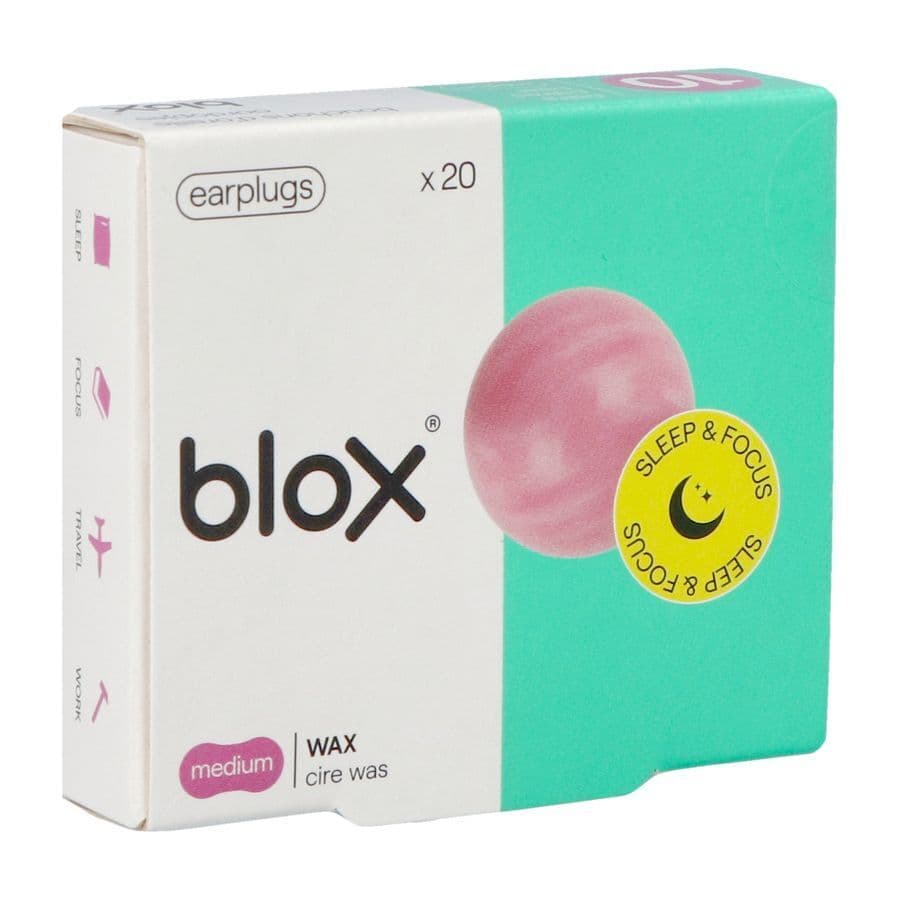Blox Cire Naturelle 10 Paires Bouchons Oreille