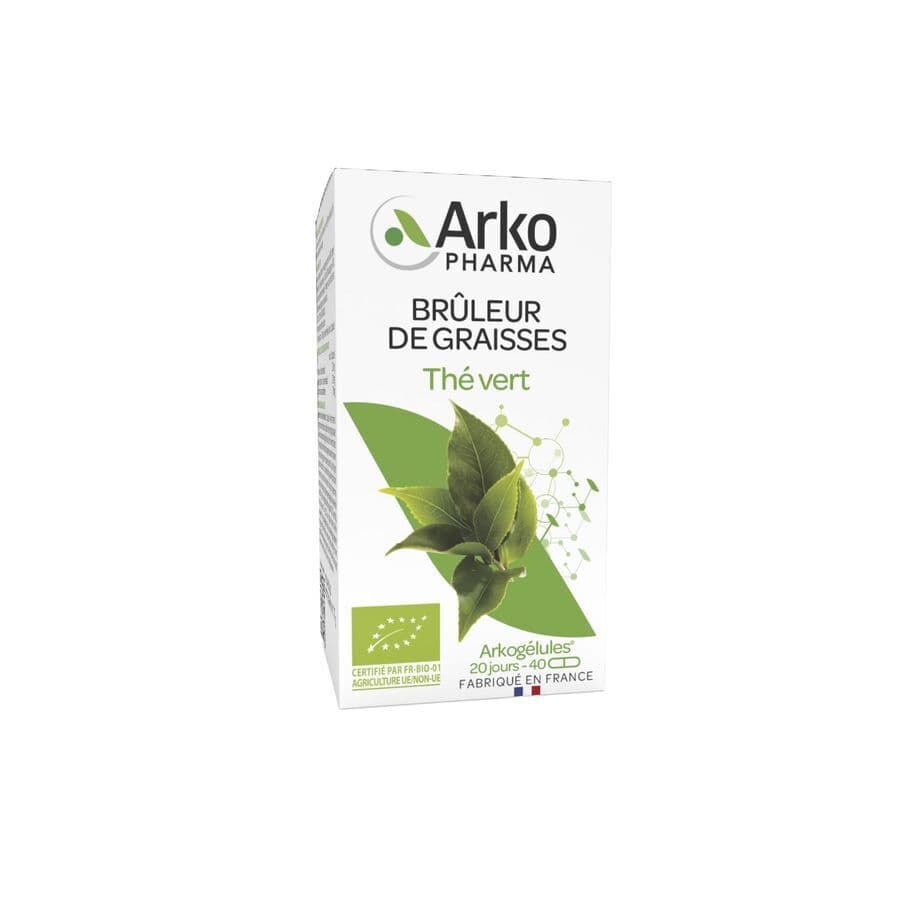 Arkocaps Thé Vert Brûleur De Graisses 40 Comprimés