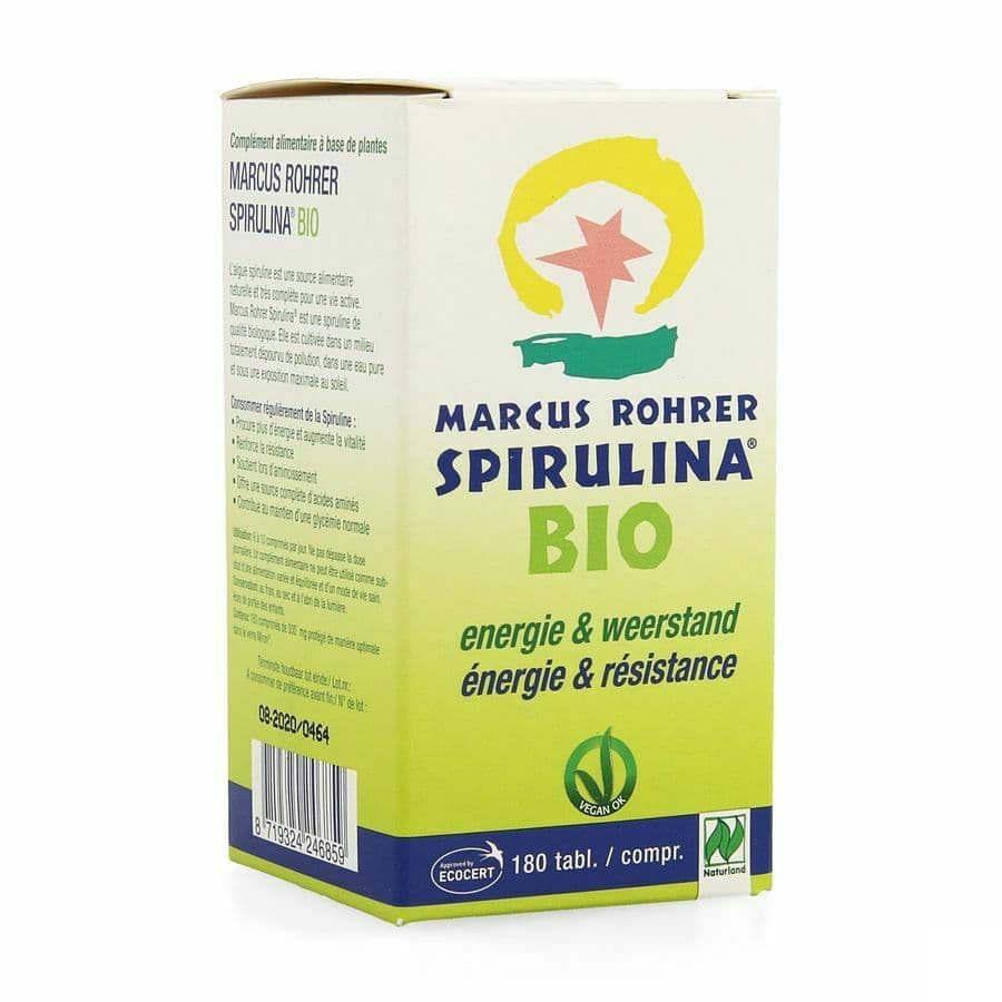 Marcus Rohrer Spirulina Comp 180 Bio