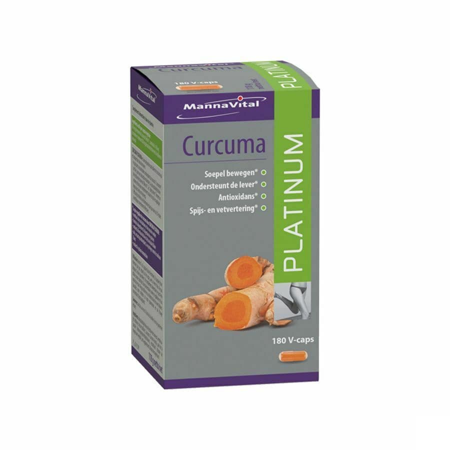Mannavital Curcuma Platinum 180 Capsules