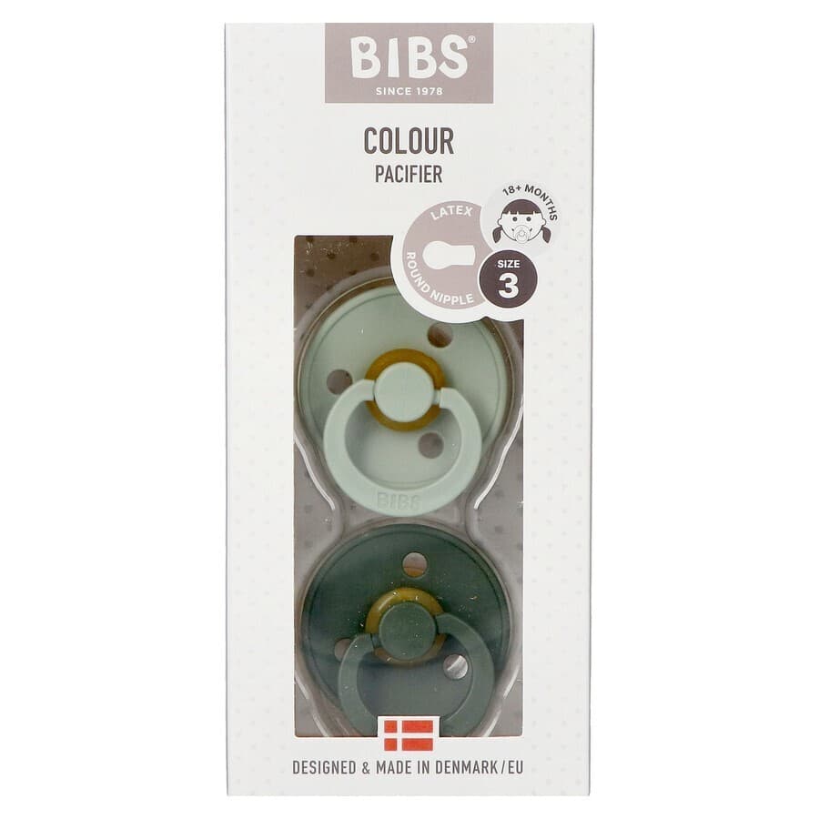 Bibs 3 Fopspeen Duo Hunter Green