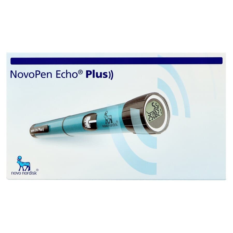 Novopen Echo Plus Bleu Stylo Injection Insuline
