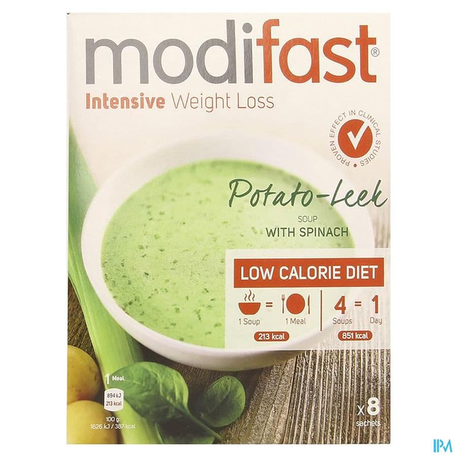 Modifast Intensive Weight Loss Aardappel Prei Soep
