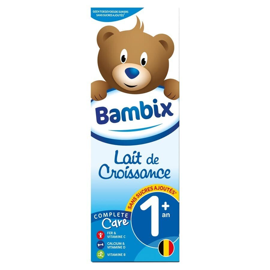 Bambix Lait Croissance Nature 1+ 1l