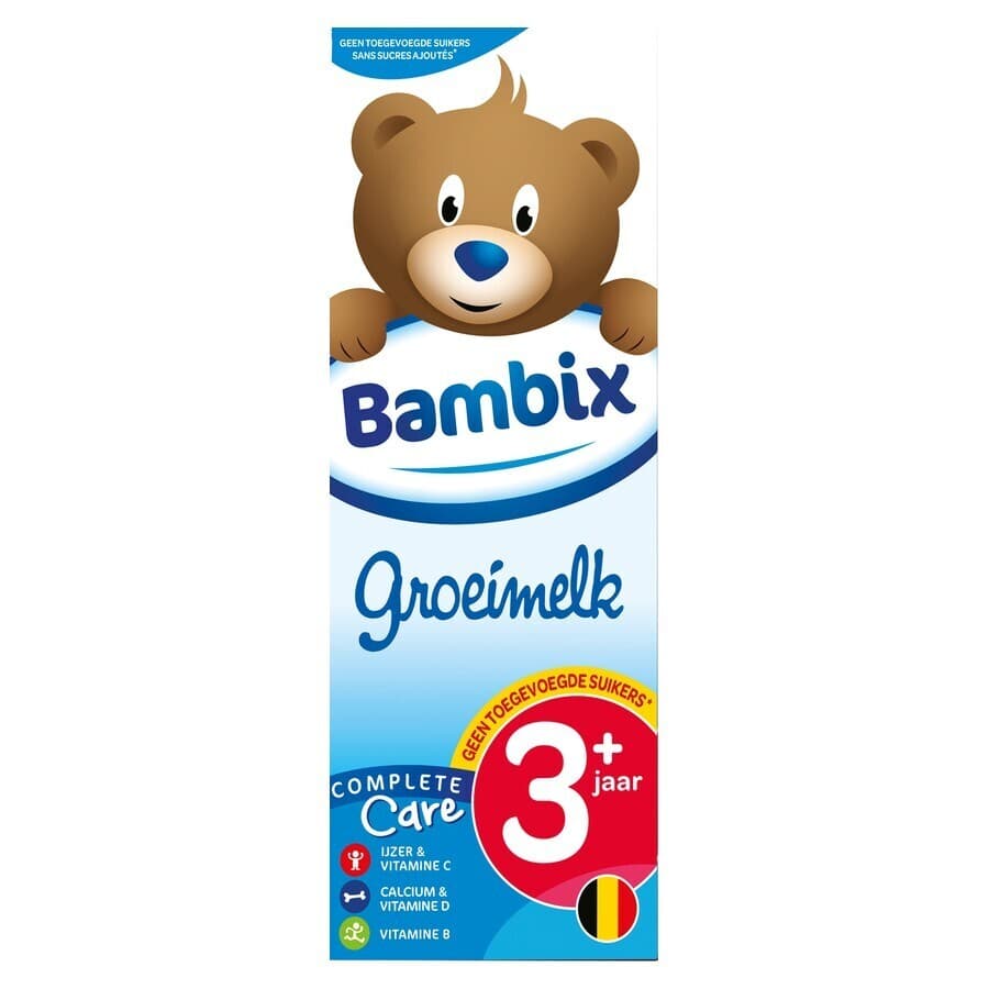Bambix Groeimelk Natuur 3+ 1l