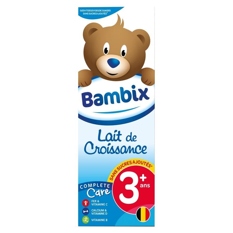Bambix Lait Croissance Nature 3+ 1l