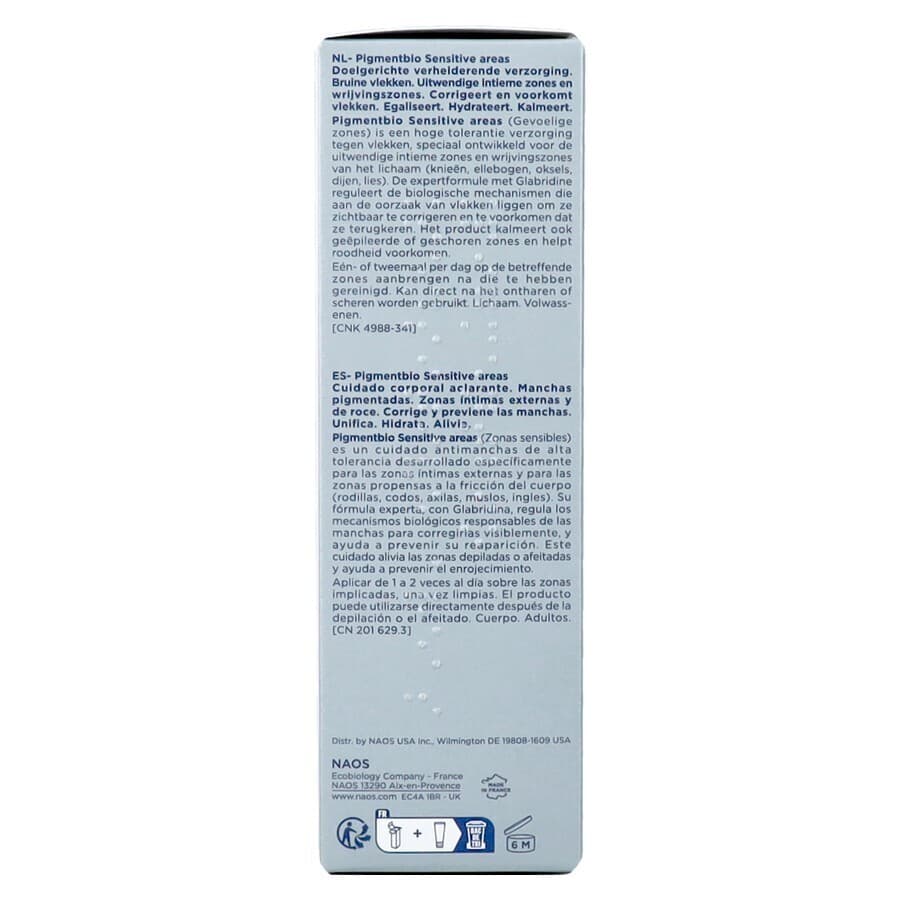 Bioderma Pigmentbio Gevoelige Zones 75 Ml