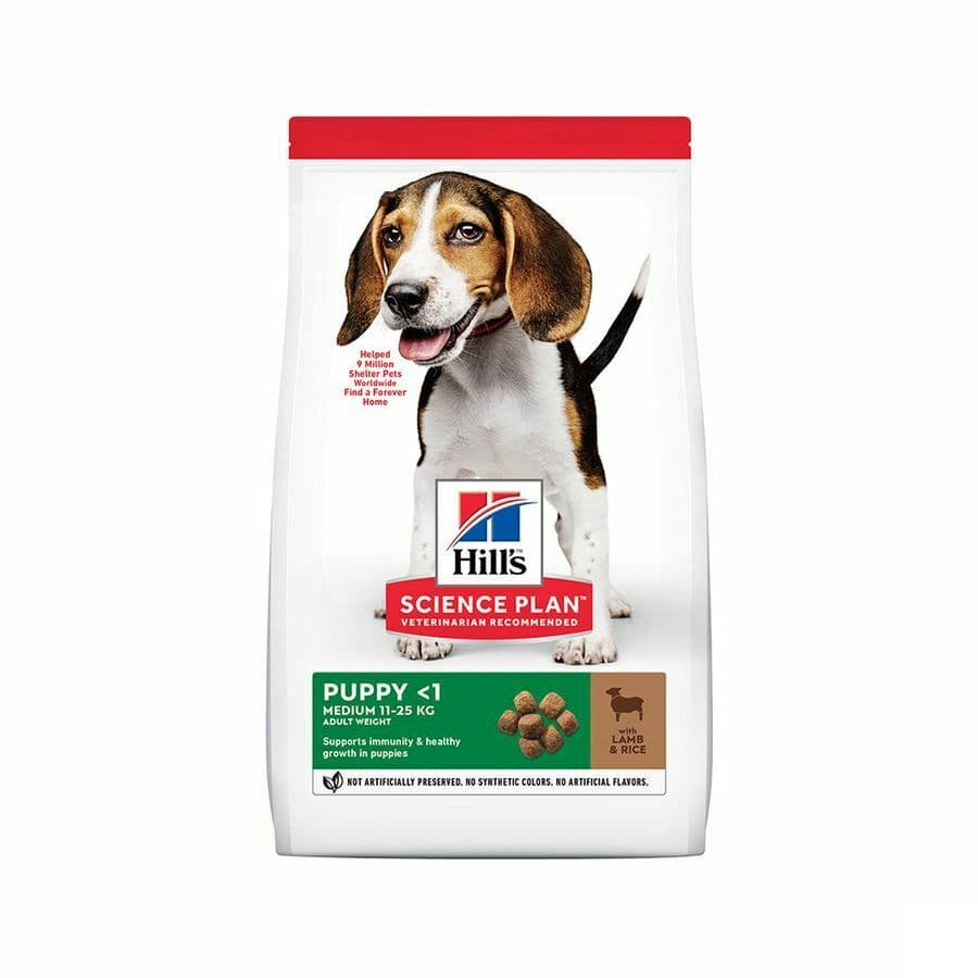 Science Plan Canine Puppy Medium Lamb&rice 14kg