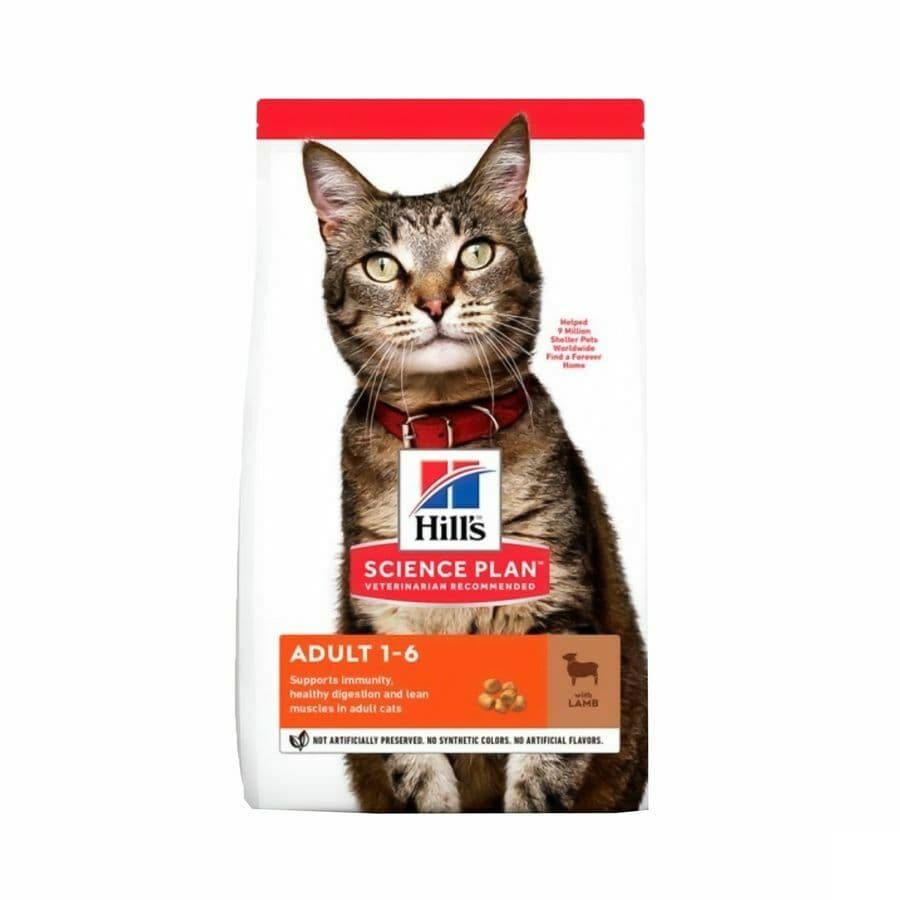 Science Plan Feline Adult Lamb&rice 10kg