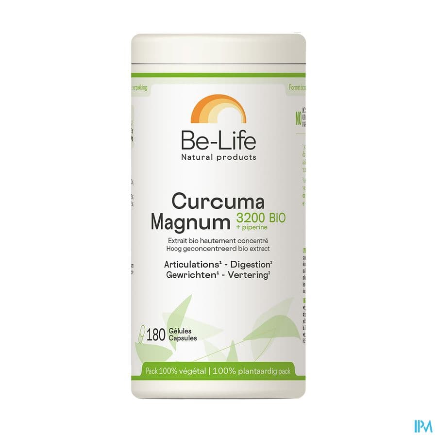 Be-Life Curcuma 3200 Magnum Bio 180 Capsules