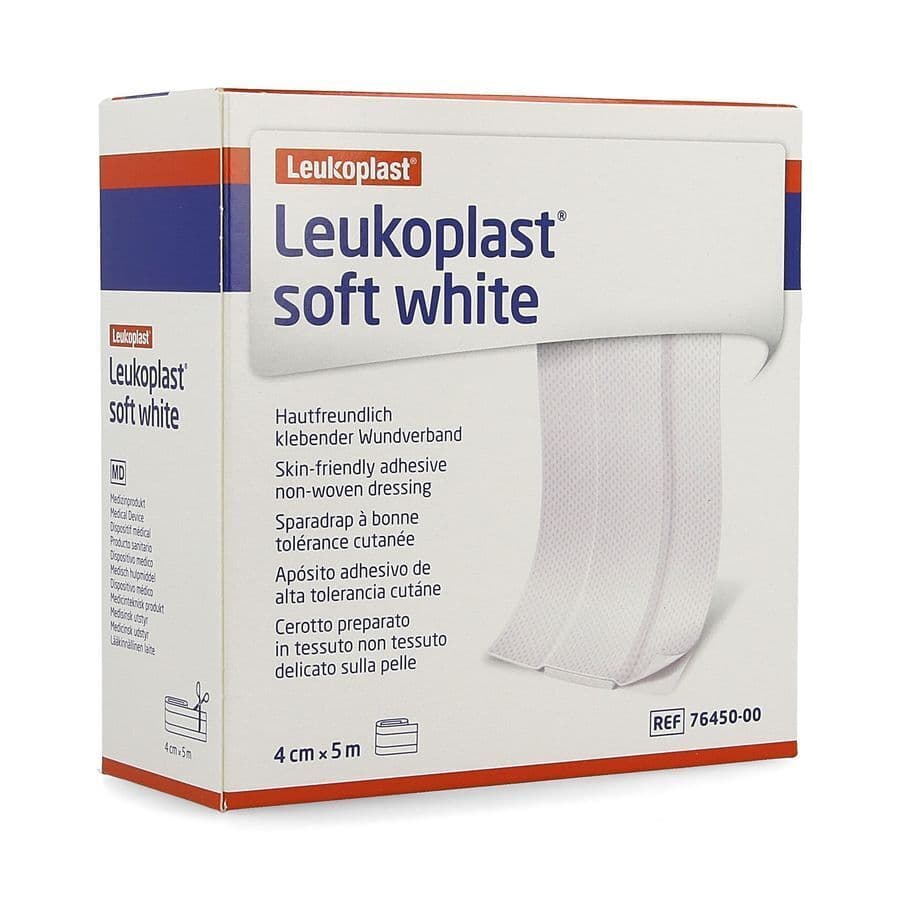 Leukoplast Soft White Wondpleister 5m x 4cm