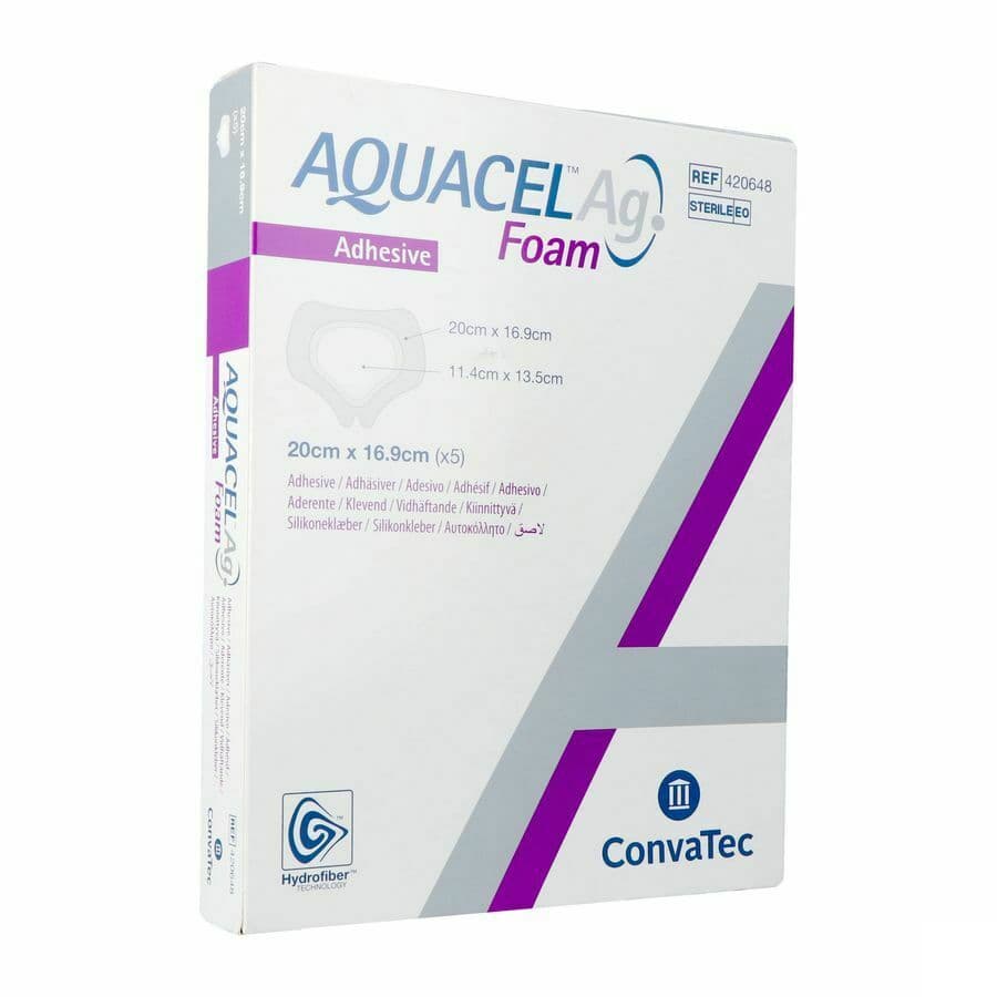 Aquacel Ag Foam Adhesief Sacraal 5