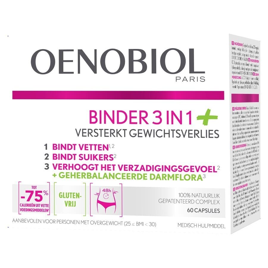 OENOBIOL BINDER 3IN1+ 60 CAPS