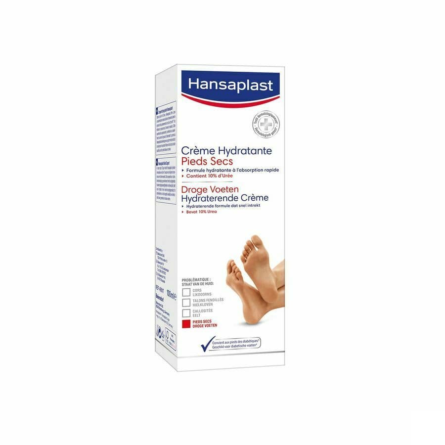 Hansaplast Creme Droge Voeten 100ml
