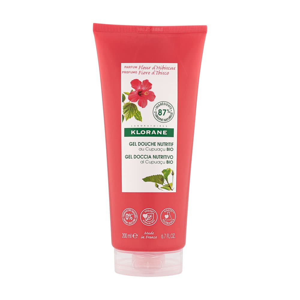 Klorane Lichaam Douchegel Hibiscusbloem 200ml Nf