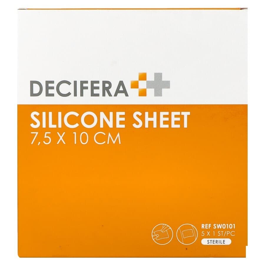 Decifera Silicone Sheet 7,5x10cm 5